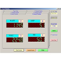 Software para el medidor de potencia PCE-PA6000.