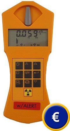 Medidor de radioactividad GAMMA - SCOUT �  para uso profesional