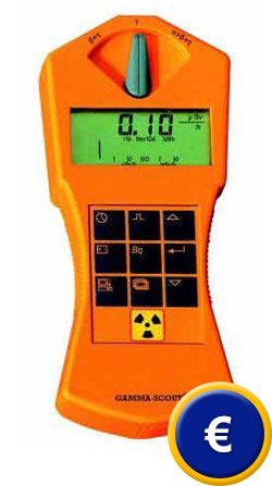 Medidor de radioactividad GAMMA - SCOUT ®  para uso profesional