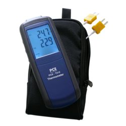 Aqu� se observa el medidor de temperatura en el estuche que se incluye en el env�o.