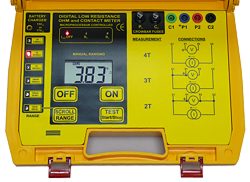Consola del micro ohmetro PCE-MO 3001