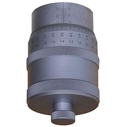 Micrómetro del microscopio de investigación PCE-XM 100.