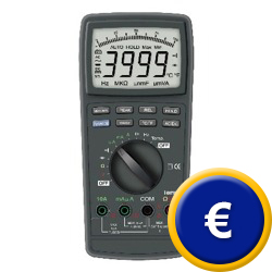 Multmetro DM-9960 con indicador grfico de barras.