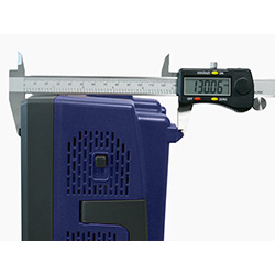 Tama�o del osciloscopio registrador PCE-UT 2042.