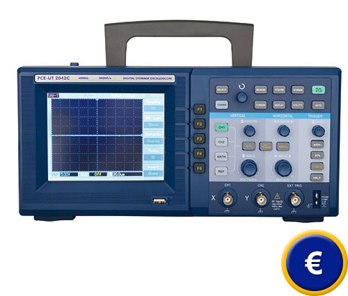 Osciloscopio de mesa PCE-UT 2042C.