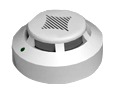 Sensor temperatura y detector de humo del sistema de vigilancia
