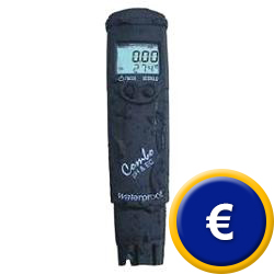 El pH-metro COMBO mide tambin TDS / EC y temp.