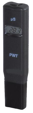 El conductmetro PWT para agua pura.
