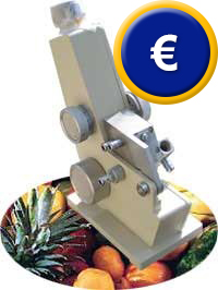 Refract�metro Abbe para contenido de az�car e �ndice de refracci�n.