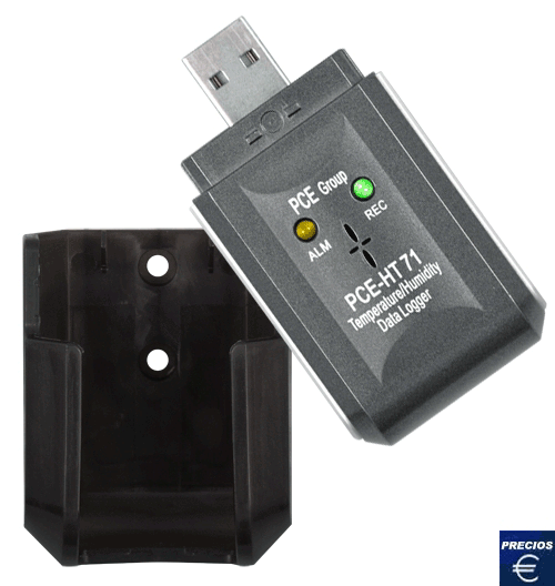 Registrador climatologico PCE-HT 71.