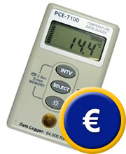 Registrador de datos para temperatura (con gran memoria y pantalla).