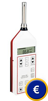 Son�metro SL-2900 con software y filtros para realizar mediciones ac�sticas.
