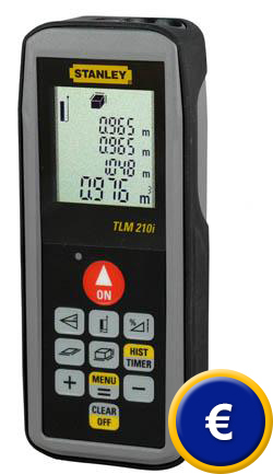 Telmetro lser TLM-210i  para el profesional de la construccin.