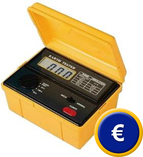 Telurometro digital PCE-ET 3000.