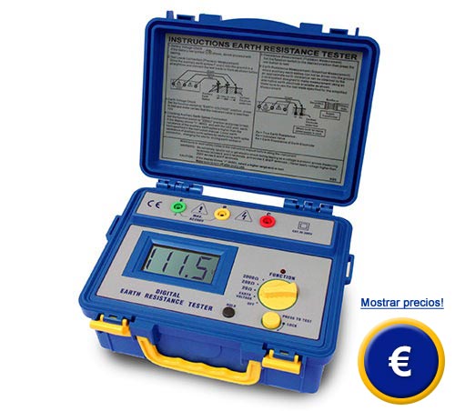 Más información acerca del telurometro digital PKT-1115