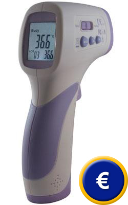 Termometro infrarrojo para bebes PCE-FIT 10.
