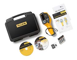Aquí puede ver el Kit del termómetro de infrarrojos VT02 (cámara termográfica).