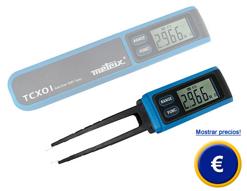 Tester de componentes Metrix TCX01