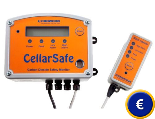Transmisor de CO2 Cellar Safe 