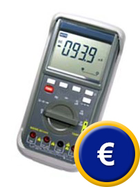 Volt�metro digital con interfaz RS 232 y software