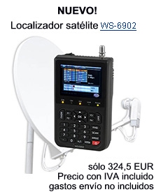 Localizador de sat&eacute;lite