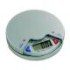 Balanzas de precisión TCB-200-1 de bolsillo redondas, rango de pesaje hasta 200 g, resolución 0,1 g, dimensiones Ø 80 mm, peso 50 g