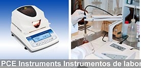 Instrumentos de laboratorio para diversas aplicaciones