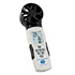 Caudalímetros PCE-THA 10 que miden la velocidad del viento, temperatura, humedad, volumen de aire, con puerto USB