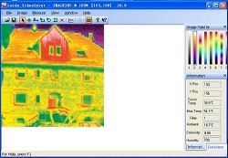 Las cmaras de termografia se entregan con el software de valoracin correspondiente.