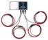 Data logger AL 834 con 4 sensores flexibles para medidas TRMS de hasta 3000 AAC, multicanal
