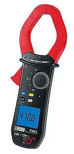 Detectores de corriente serie F600 hasta 2000 A TRMS, medición corriente de entrada, multifunción, medición AC / DC