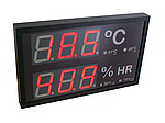 Humidímetros RITE RD 1826/2009 formato A3 acorde a normativa, sensor de humedad y temperatura, visualización de la temperatura y humedad