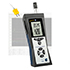 Logger de datos PCE-320 que mide temperatura, humedad, punto de rocío, dos conexiones para sondas de temperatura