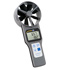 Medidores climatológicos PCE-VA 20 con iluminación de fondo, diámetro rueda alada 10 cm, medición de valores extremos, función HOLD