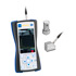 Medidores ultrasónicos PCE-FD 20 para comprobar materiales, funcionamiento con batería o adaptador de red, dos sondas diferentes de 45º y 90º
