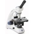 Microscopios BioBlue monoculares, inclinado 45º, rotativo sobre a 360º, con 4 objetivos, 4-40 aumentos