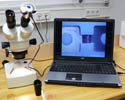 Microscopios de la serie TM en uso.
