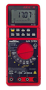 Polmetros digitales MX57EX para atmsferas explosivas, tensin AC y AC+DC de 0,5 hasta 60V, resistencia