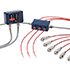 Termmetros infrarrojos PCE-IR 56 miden la temperatura superficial sin contacto, pantalla OLED, Modbus, rango de -20 ... 1000 C