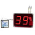 Tester de temperatura con los que podrá medir la humedad relativa y la temperatura, con una gran pantalla.