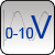 Interfaz analgico 0-10 V para la balanza para pales en acero inoxidable