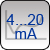 Salida analgica 4-20 mA para la balanza de sobresuelo