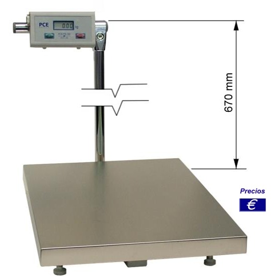 Balanza de mesa verificable de la serie PCE-PS.