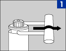 Conversión de las balanzas de muelle en medidores de fuerza de presión. Paso 1