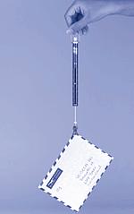 Balanzas de muelle para el control postal.