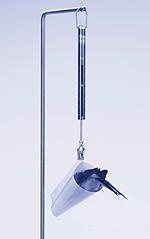 Balanzas de muelle para determinar el peso.