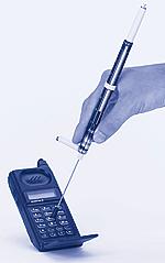 Balanzas de muelle como medidores de fuerza de presi�n.