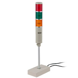 Avisador visual para la balanza de suelo verificable serie PCE-SI-F  