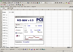 Bscula digital con software de transmisin de datos.