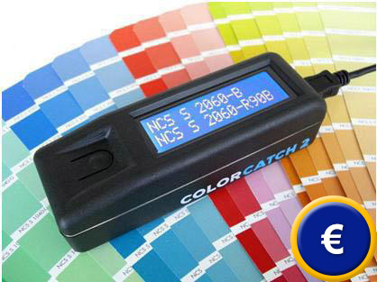 Medidor de color RAL con ndice NCS COLORCATCH 2